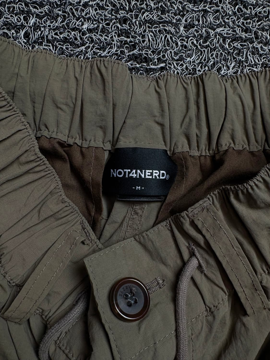 낫포너드 벌룬핏 퍼디그 카고 스트링 팬츠 1837 상품이미지4