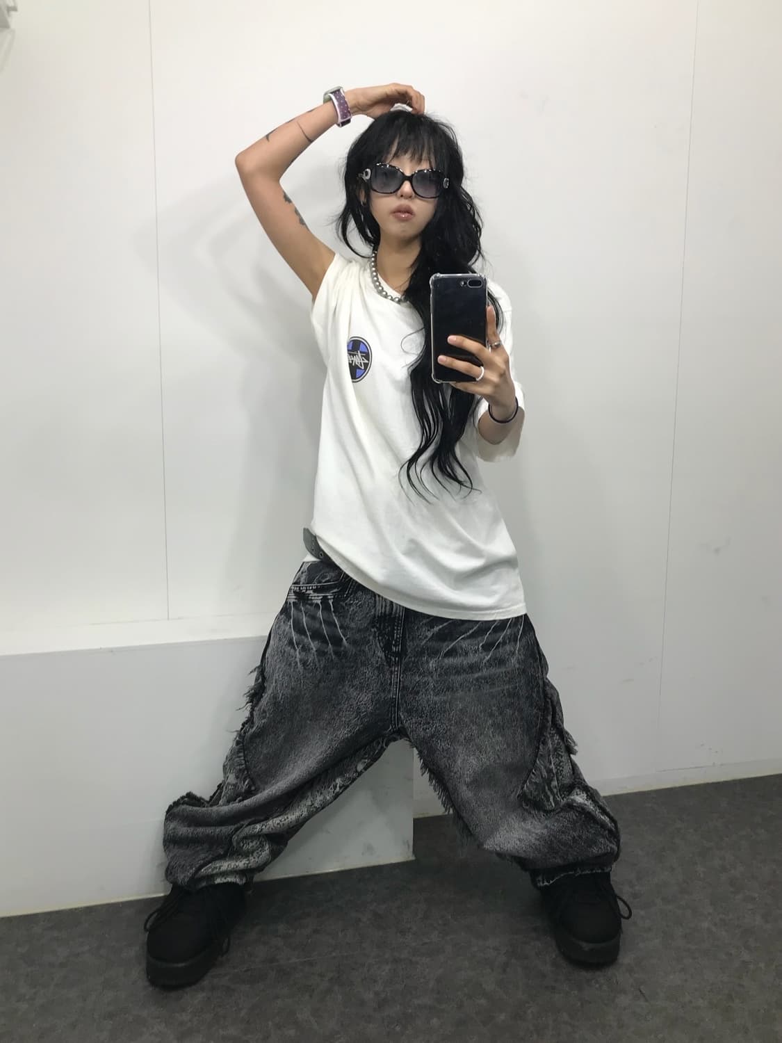 Stussy Cross Dot Pigment T-shirt 상품이미지6