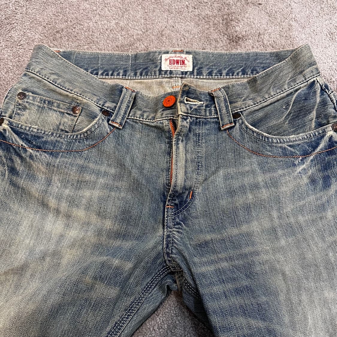 에드윈 XVS403 라이트블루 빈티지 데님 팬츠(32) 상품이미지6