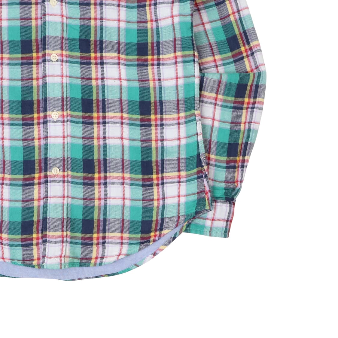 폴로 랄프로렌 민트 체크 셔츠 상품이미지4