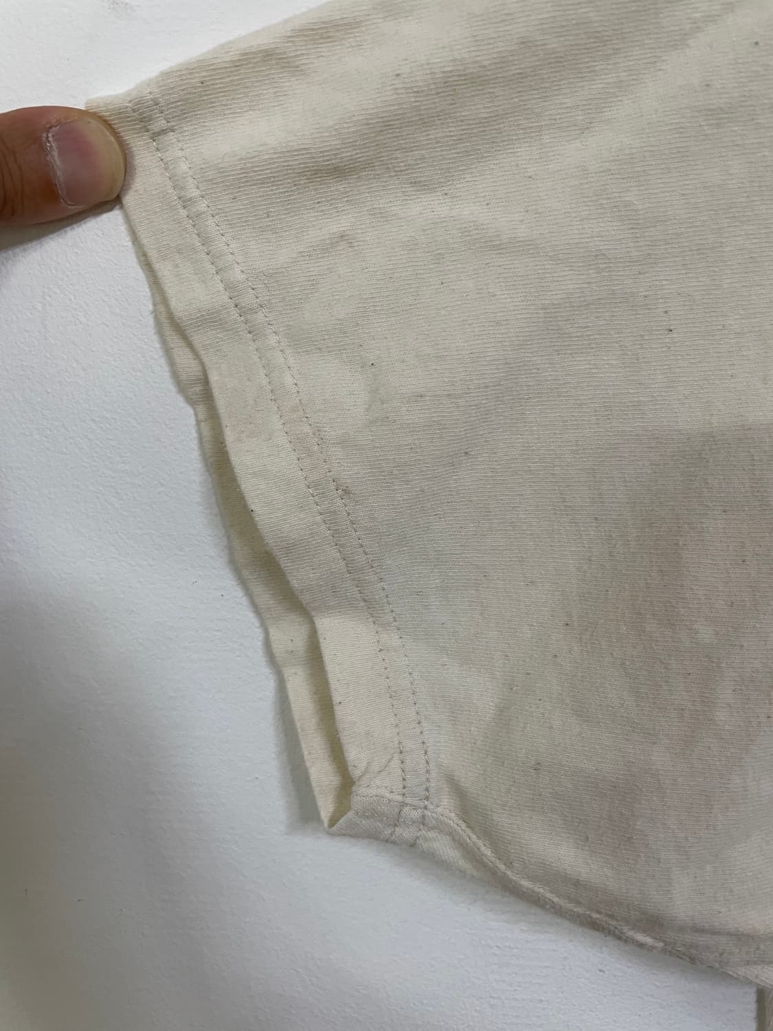 나이젤카본 포켓 반팔 티셔츠 아이보리 상품이미지7