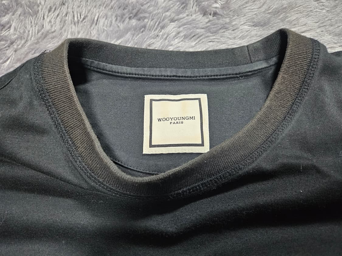 우영미 블랙 플라워 롱슬리브 티셔츠 48 상품이미지5