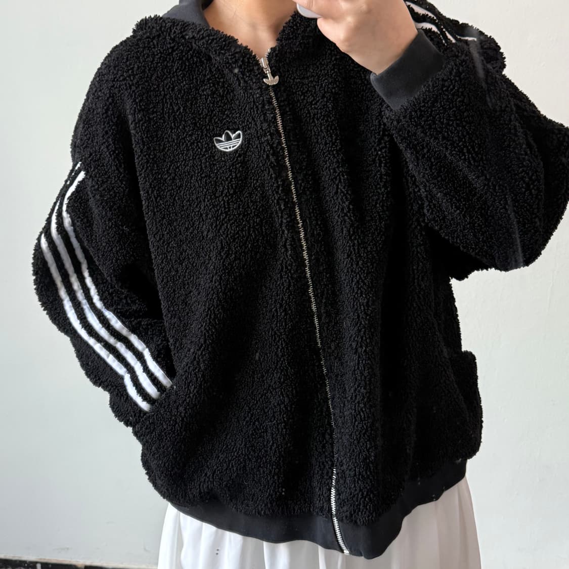 [XS] 아디다스 부클 파이어버드 후드집업 상품이미지3