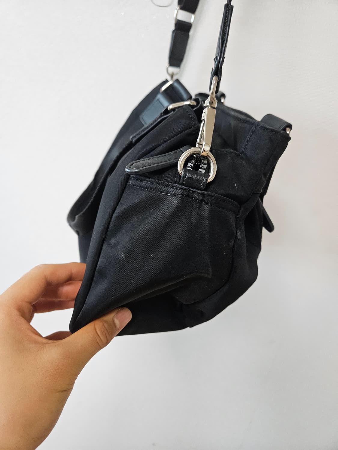 [A+급 정품][빈티지] 피에르가르뎅 블랙 토트백 숄더백 상품이미지2