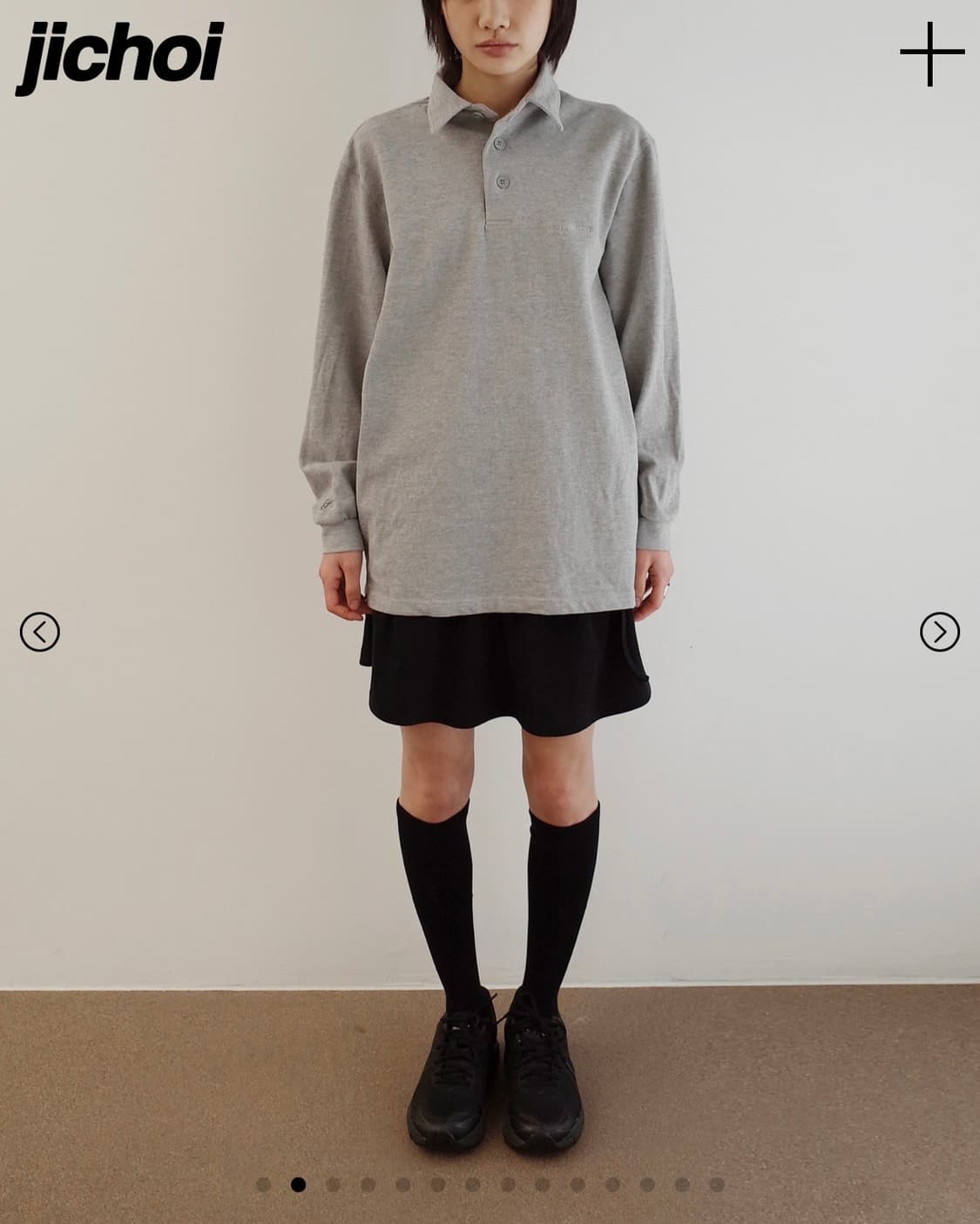 지초이 컴포트 26-001 PK SHIRT (GREY) 2size 상품이미지2