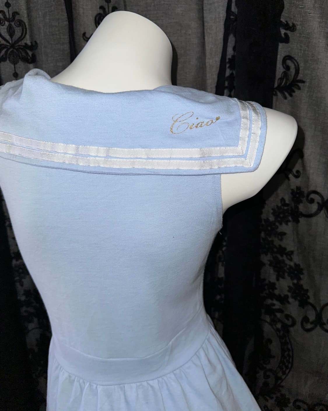 Ank Rouge lovely marine blue dress 상품이미지4
