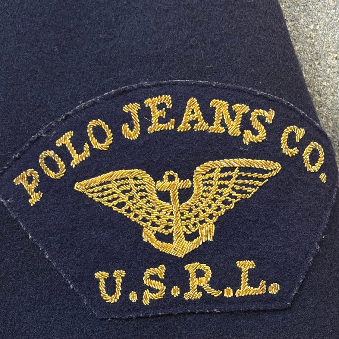 90s USA 빈티지 폴로랄프로렌 폴로진스 오리지널 피코트 울코트 상품이미지4