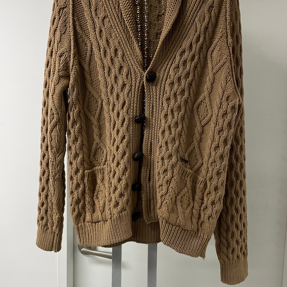 디스퀘어드2 숄카라 가디건 베이지 M  상품이미지3