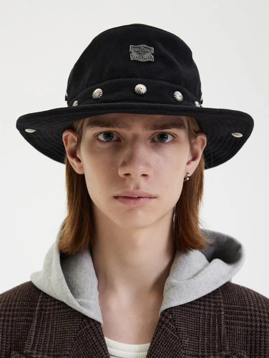 애프터프레이 웨스턴 페도라 버킷 햇 Q1272 상품이미지2