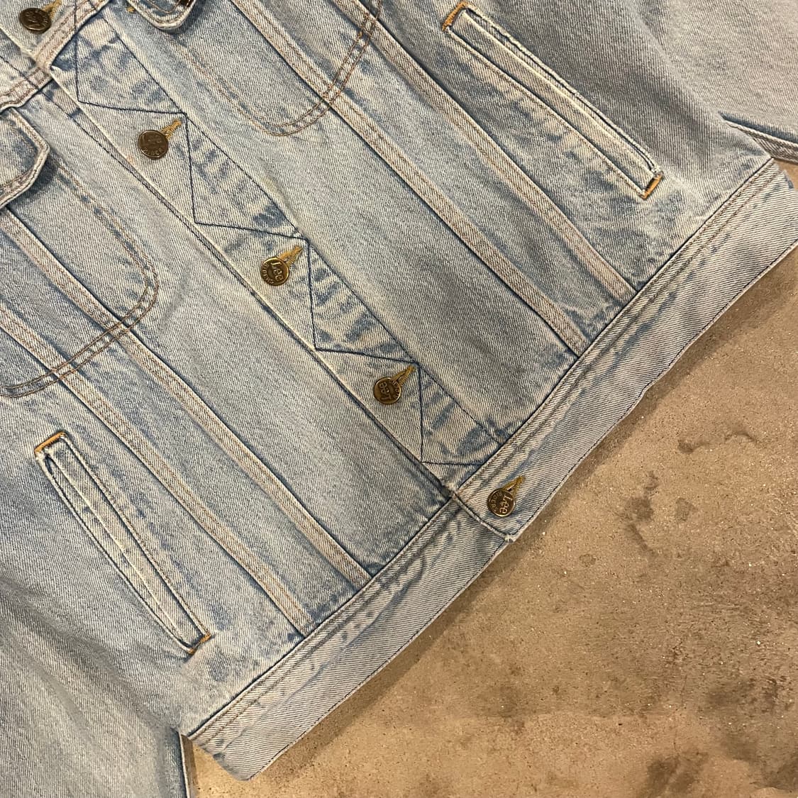 90s Lee denim trucker  상품이미지5