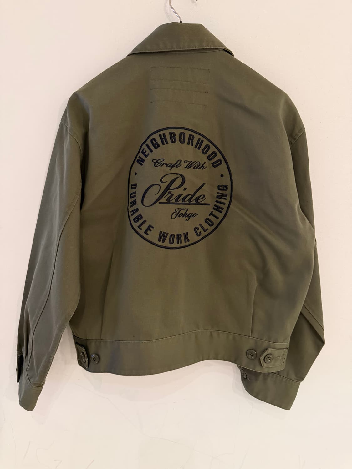 새상품)) 네이버후드 x 디키즈 zip 워크자켓 상품이미지5