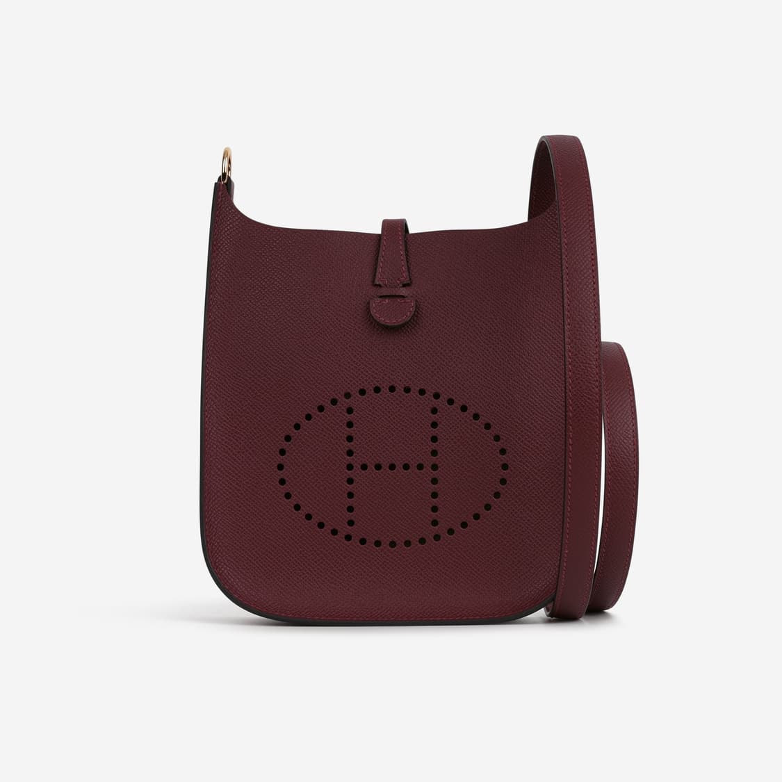 에르메스 신형 에블린 셀리에 16 엡솜 루즈 금장 신품 미블린 미니 상품이미지2