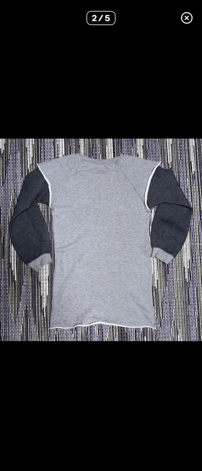 미하라 야스히로 레이어드 맨투맨 상품이미지2