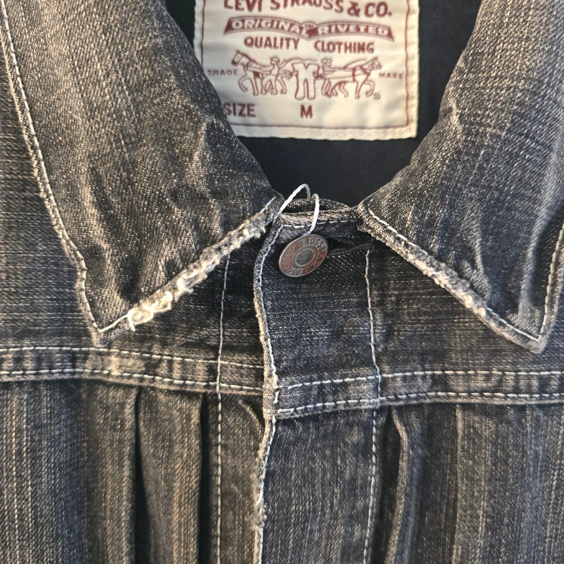 00's 리바이스 데님 트러커 자켓 상품이미지10