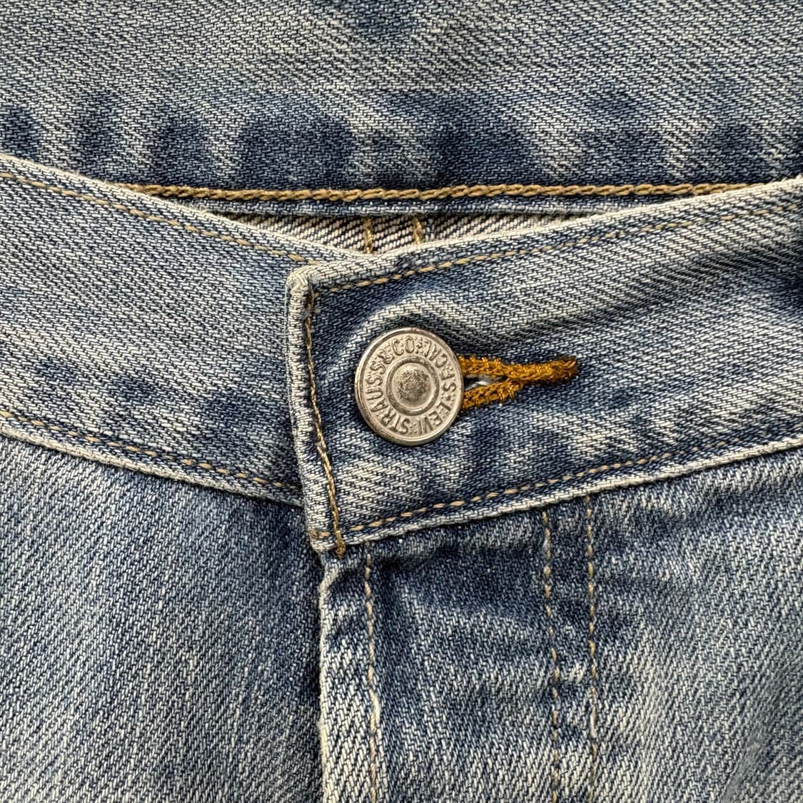 리바이스 빈티지 워싱 데님 청바지 32in 상품이미지3