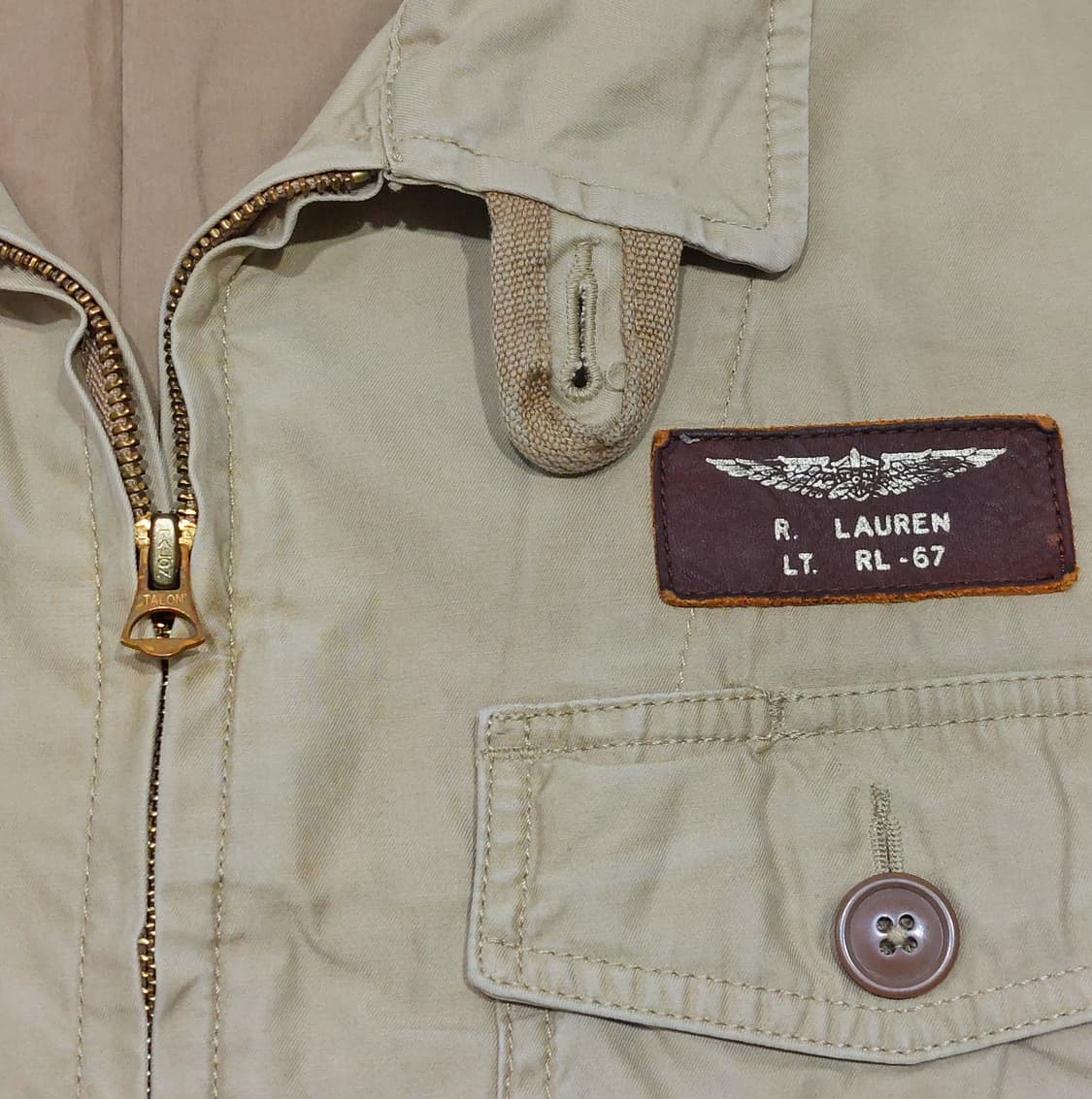 폴로 경량 플라이트 자켓 에어본 L (105) 썸머 플라이트 자켓 상품이미지5