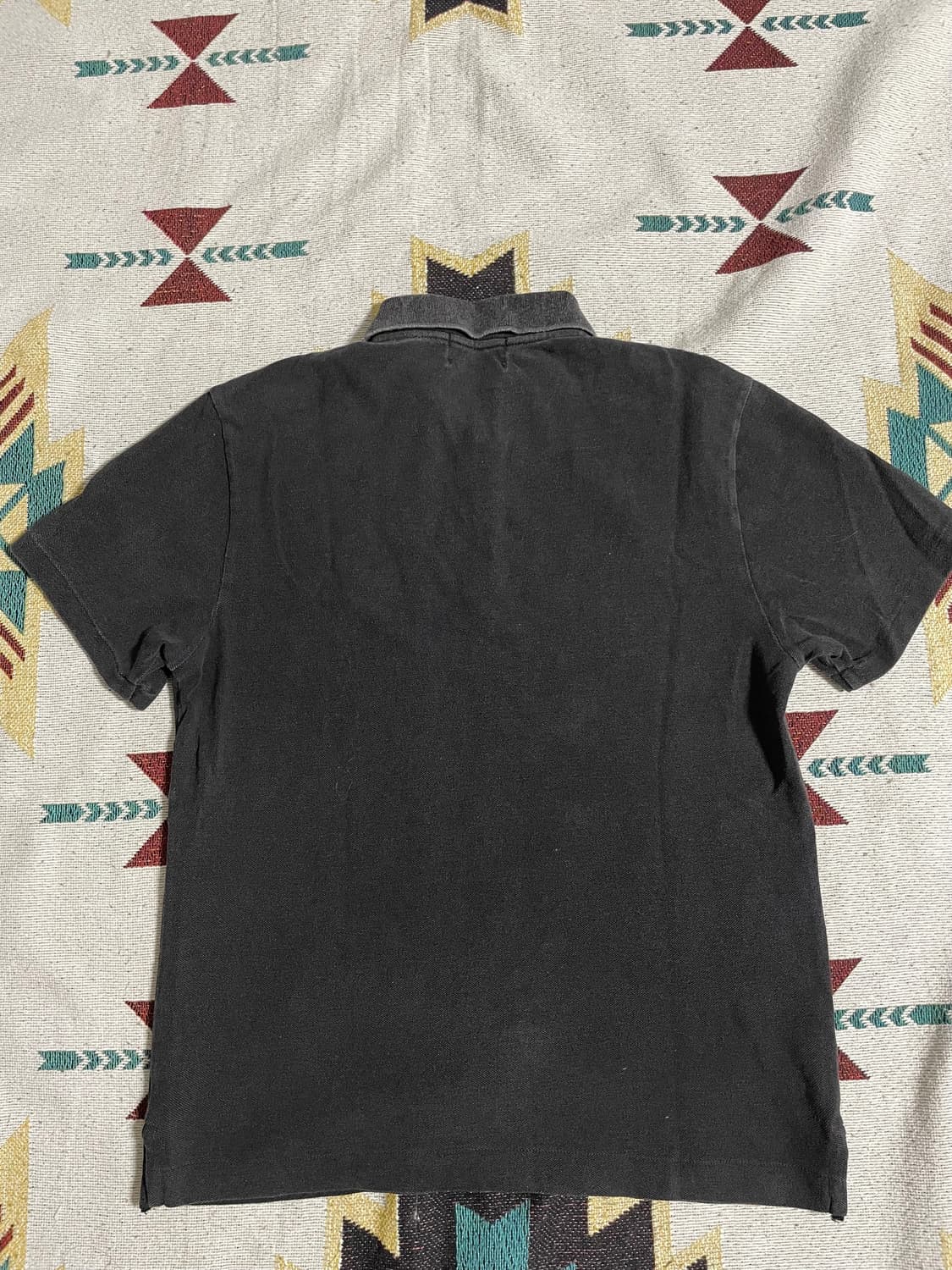 RRL 블랙 폴로셔츠(M) 상품이미지4