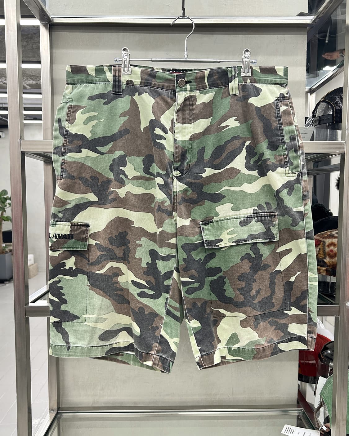 마자플라바 00s 카모플라주 버뮤다 카고 팬츠 상품이미지1