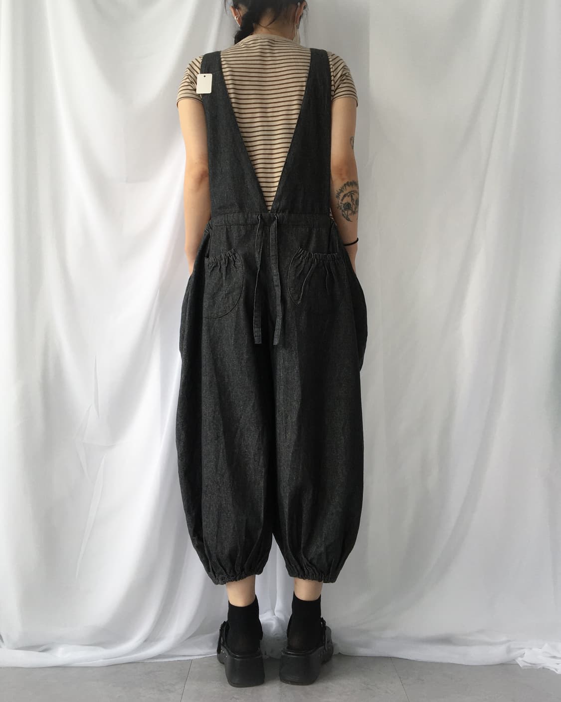 Balloon fit suspender pants 상품이미지8
