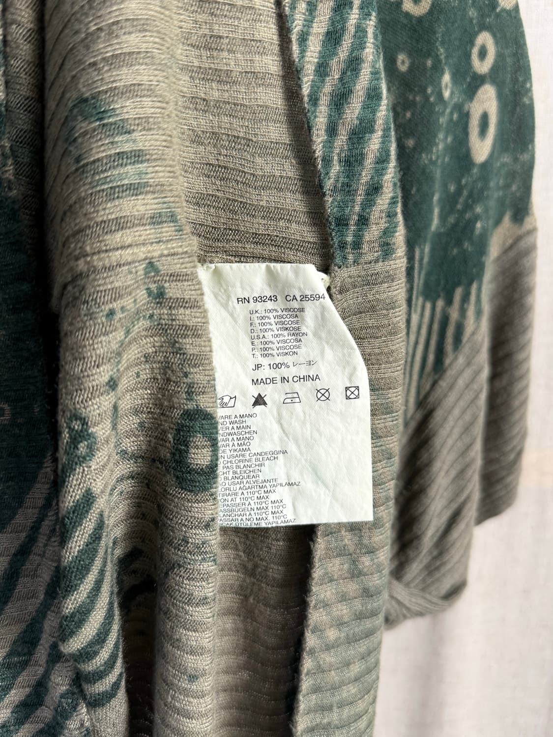 Diesel 프린팅 니트 티 상품이미지9