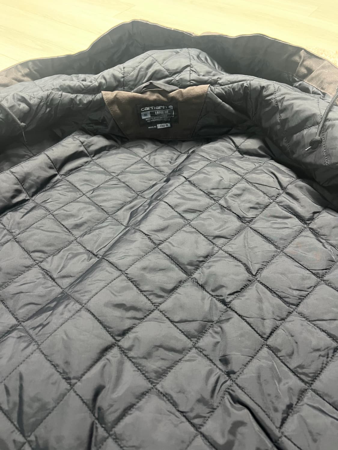 칼하트 덕 액티브 자켓 샌드스톤 XL 상품이미지4