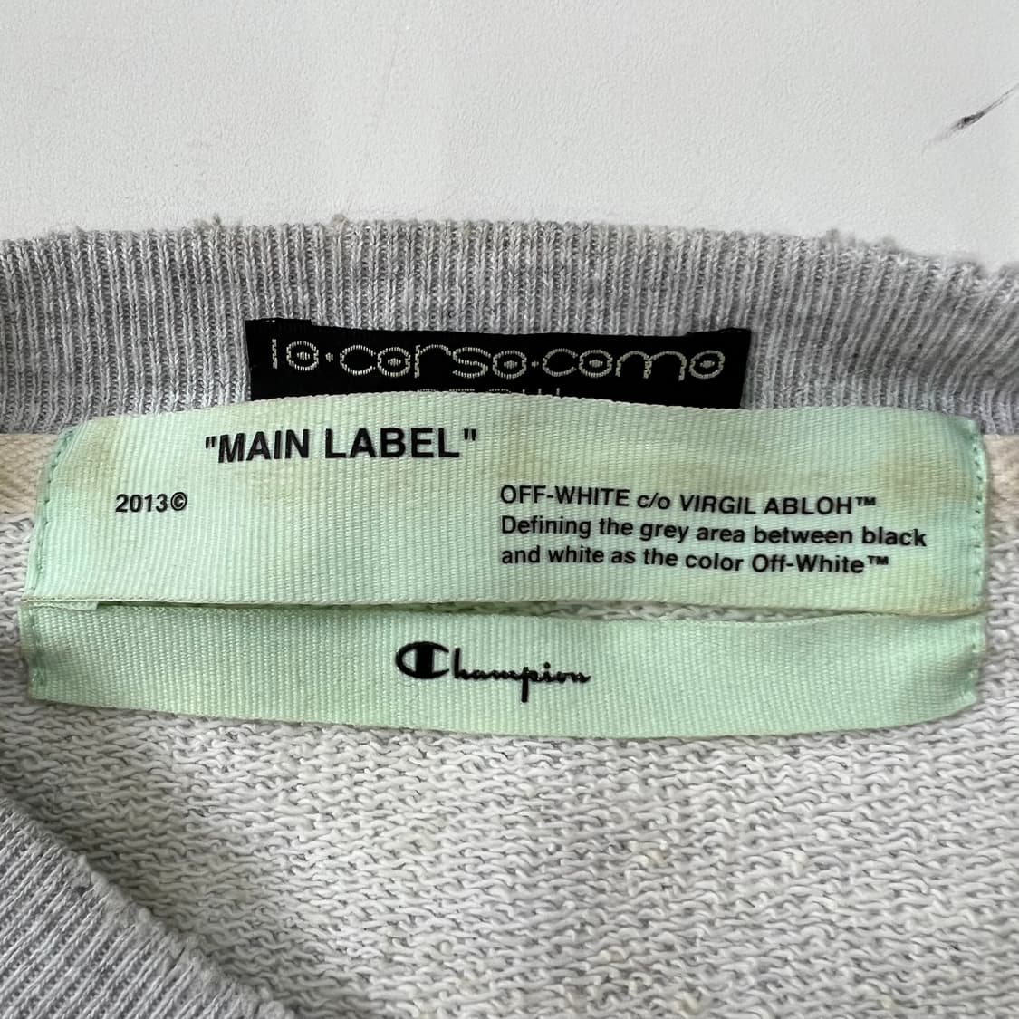 오프화이트 챔피온 맨투맨 상품이미지7