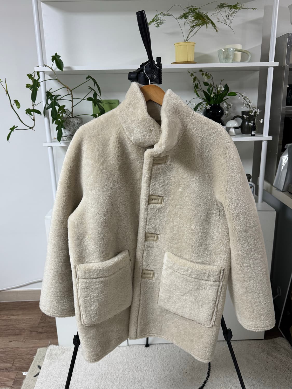 어나우트 리버서블 무스탕 상품이미지2