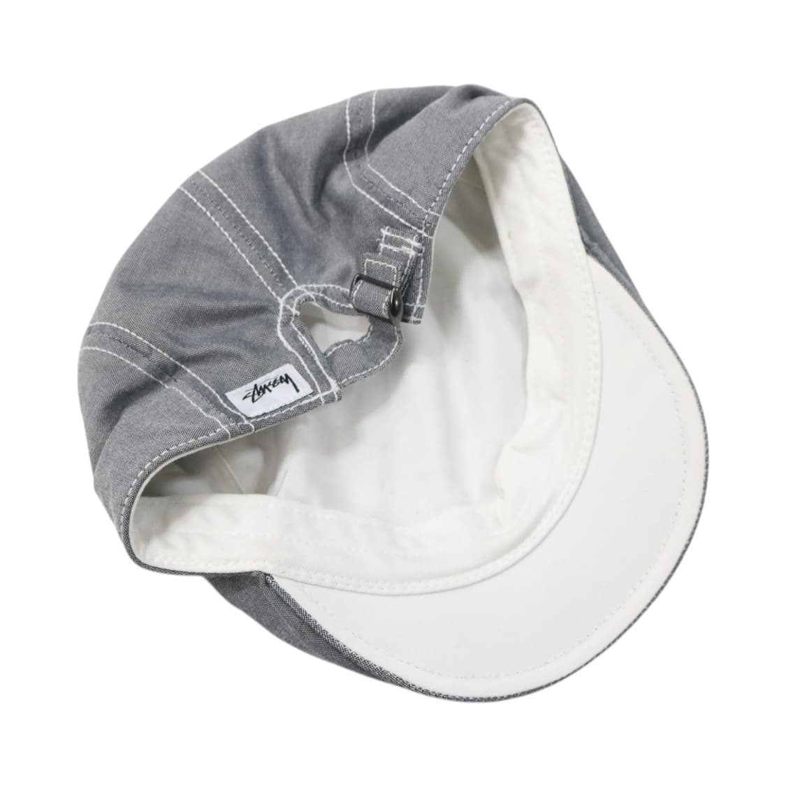 올드 스투시 샴브레이 헌팅캡 상품이미지1