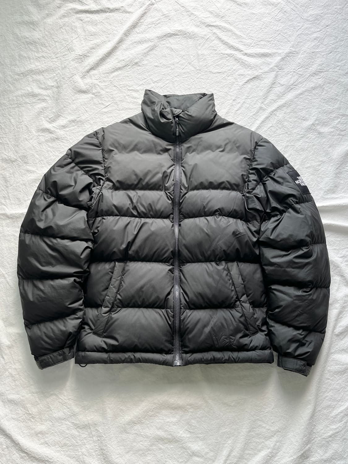 [S] 노스페이스 1992 눕시 칸예 패딩 아스팔트그레이 상품이미지1