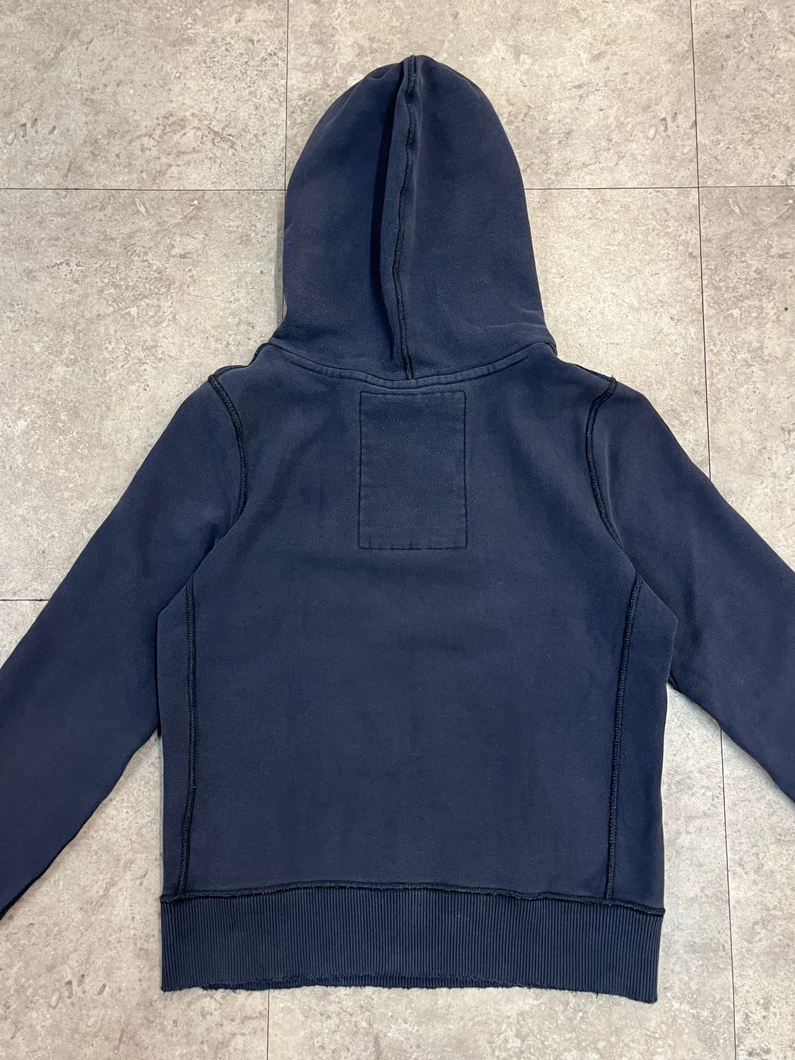 아베크롬비 기모 후드티 네이비 M #csz2547 상품이미지8