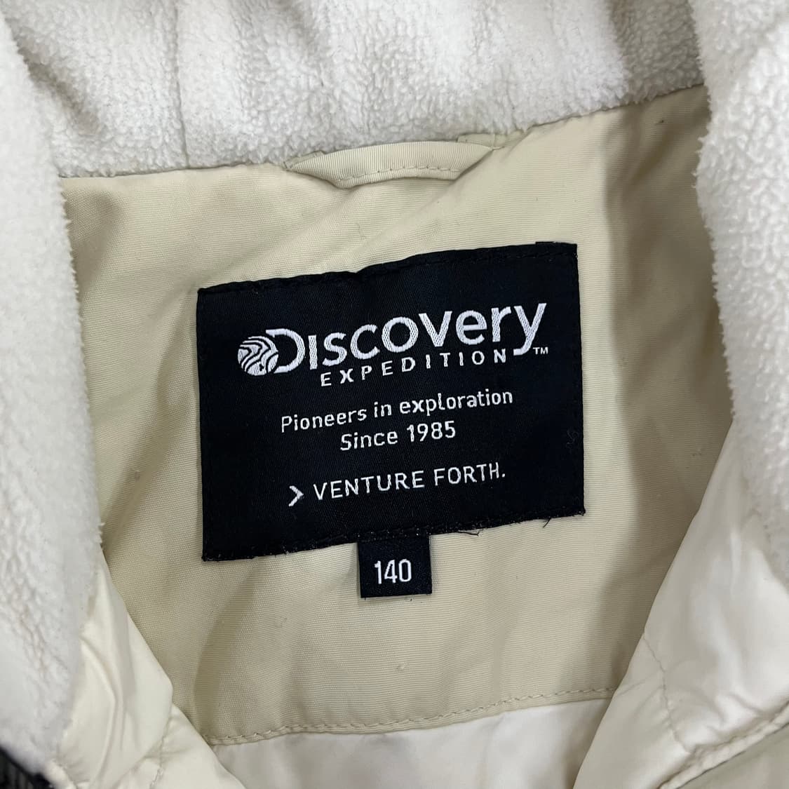 140 디스커버리 키즈 플리스 롱패딩 0220M 상품이미지2