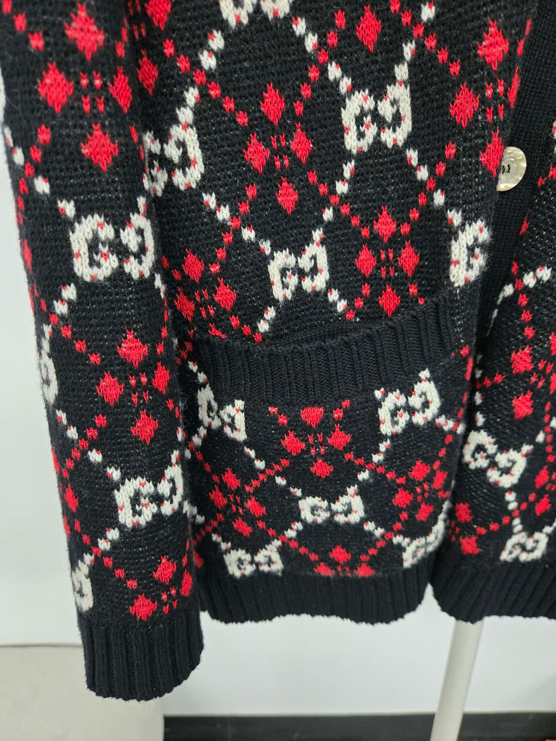 [보증서 정품]구찌 시그니처 가디건 상품이미지2