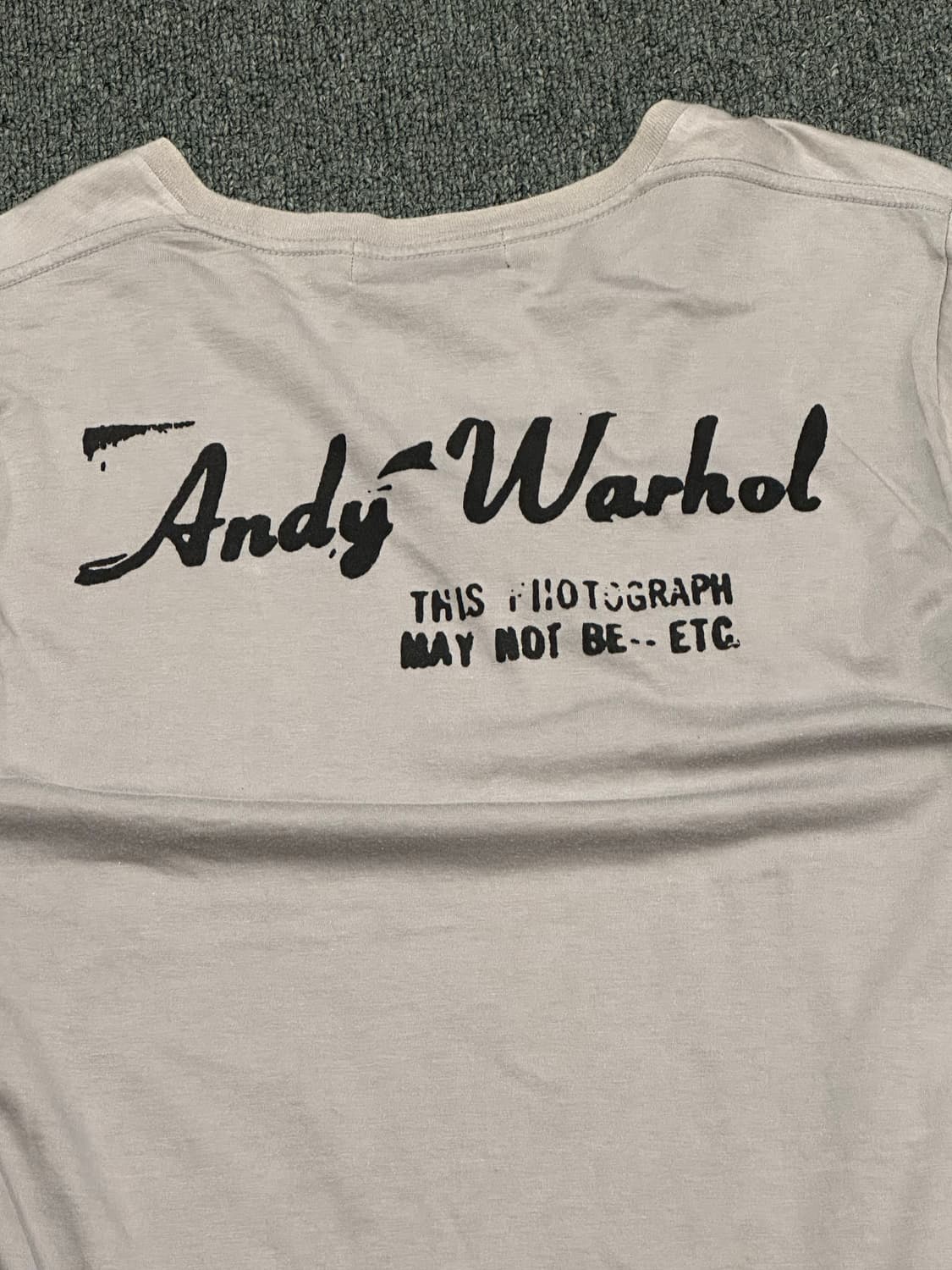 M)히스테릭 글래머 앤디워홀 그래픽 반팔 상품이미지6