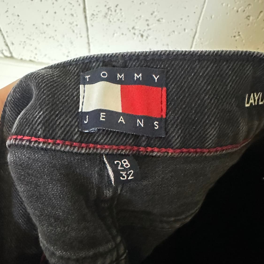 28 타미힐피거 흑청 데님 상품이미지5