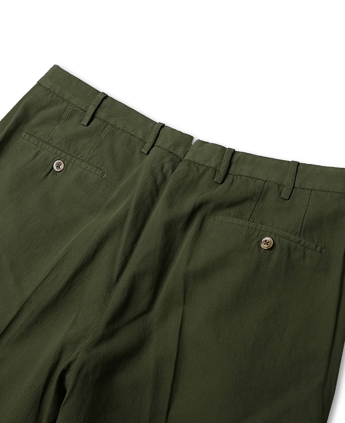 인코텍스 [Incotex] 올리브 그린 테이퍼드 핏 이태리 팬츠 이탈리아 상품이미지4