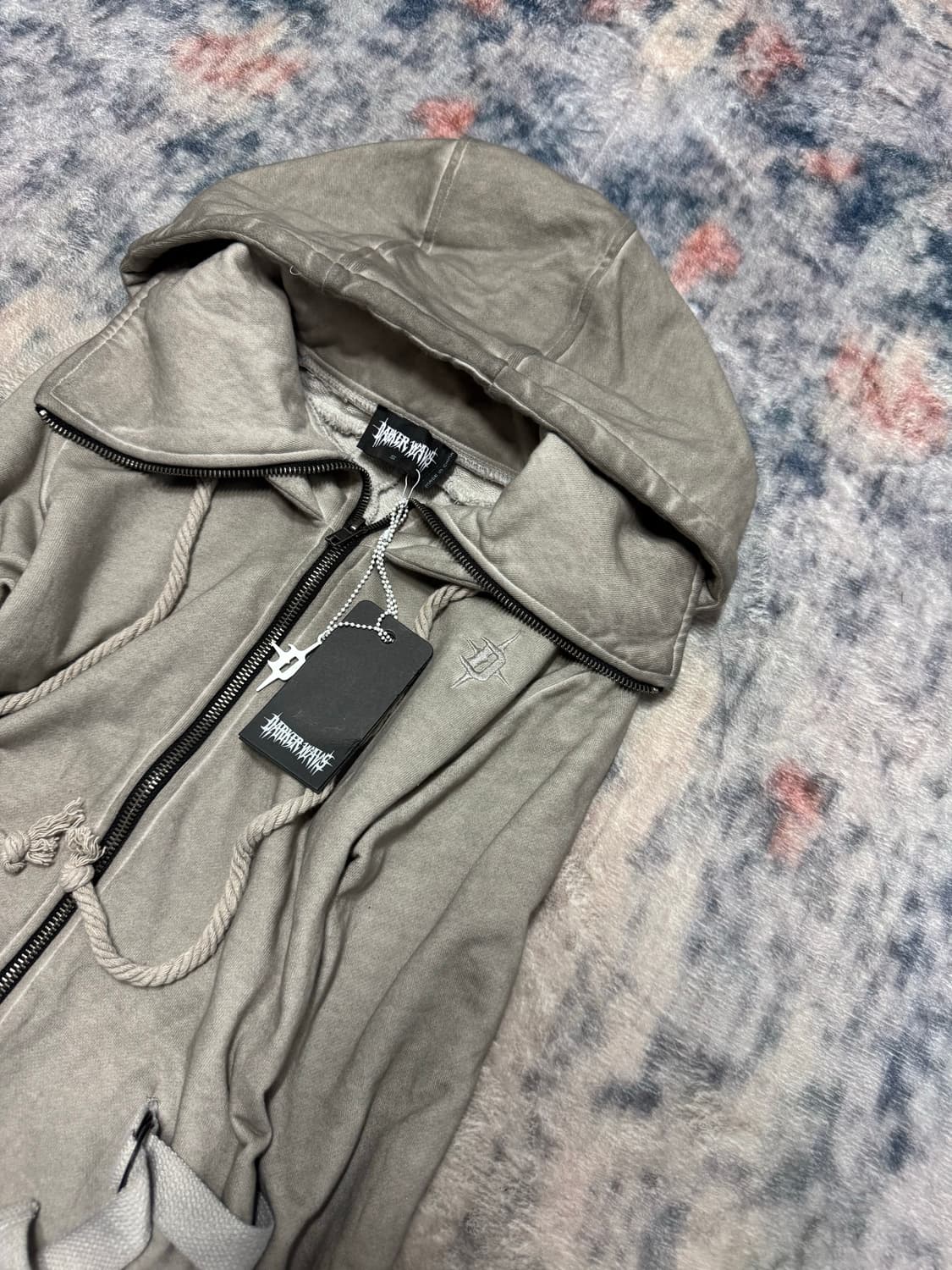 Dolls kill dark wavs hooded romper  상품이미지4