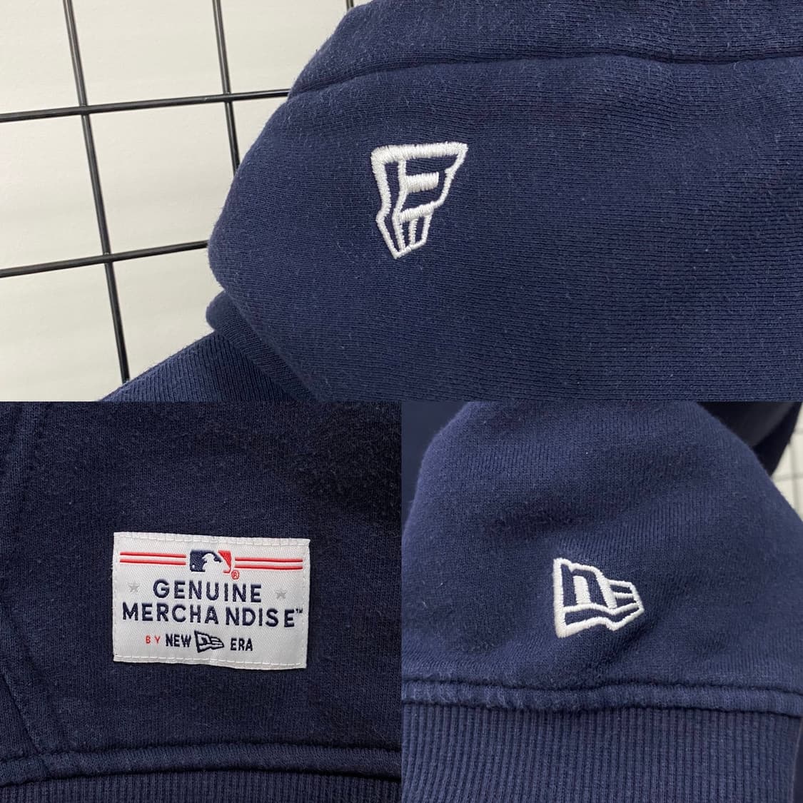 뉴에라 뉴욕 양키즈 새틀라이트 맵 후드 티셔츠 상품이미지5