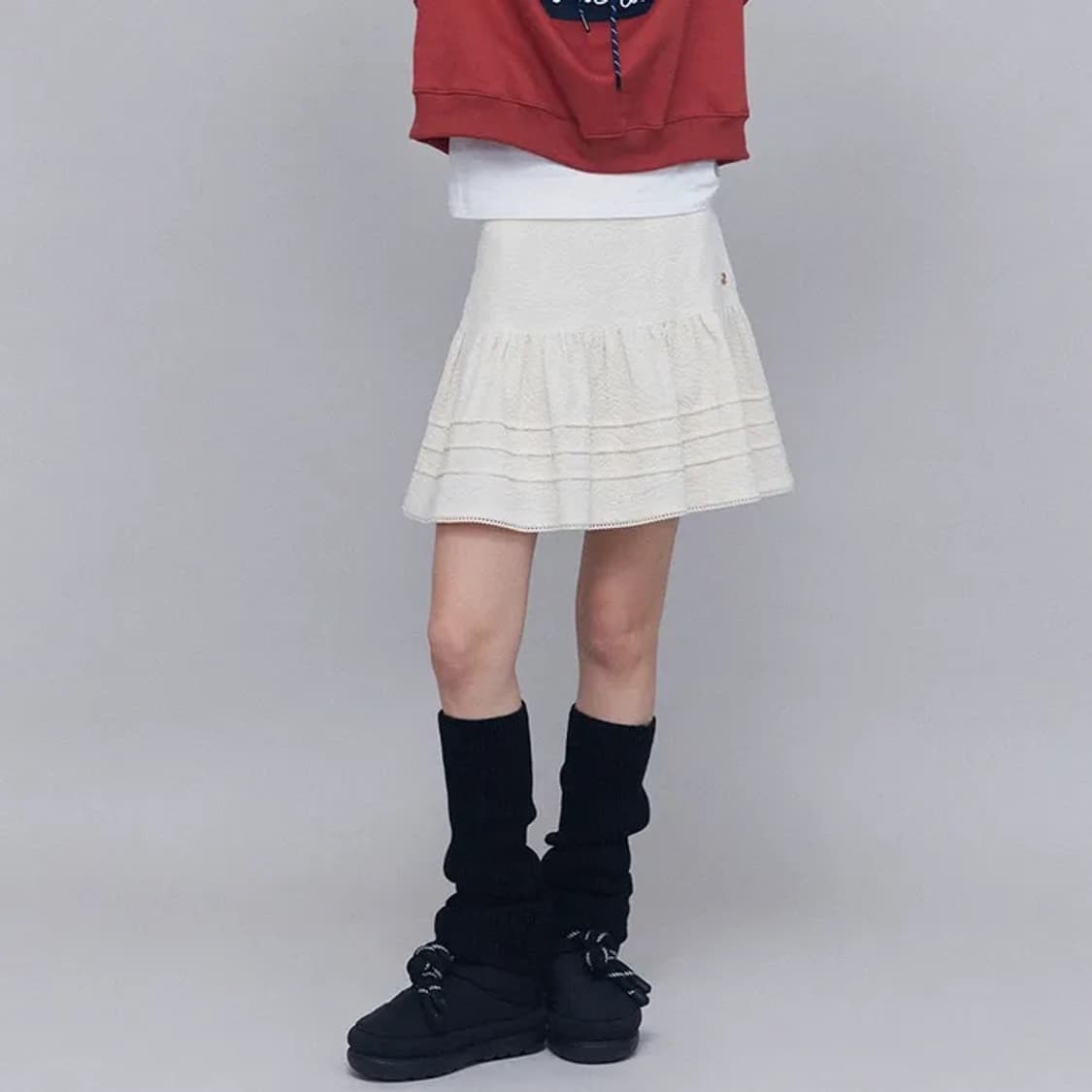 [샤드라마] 코듀로이 스커트 (크림 / S / 택포함 새상품) 상품이미지3