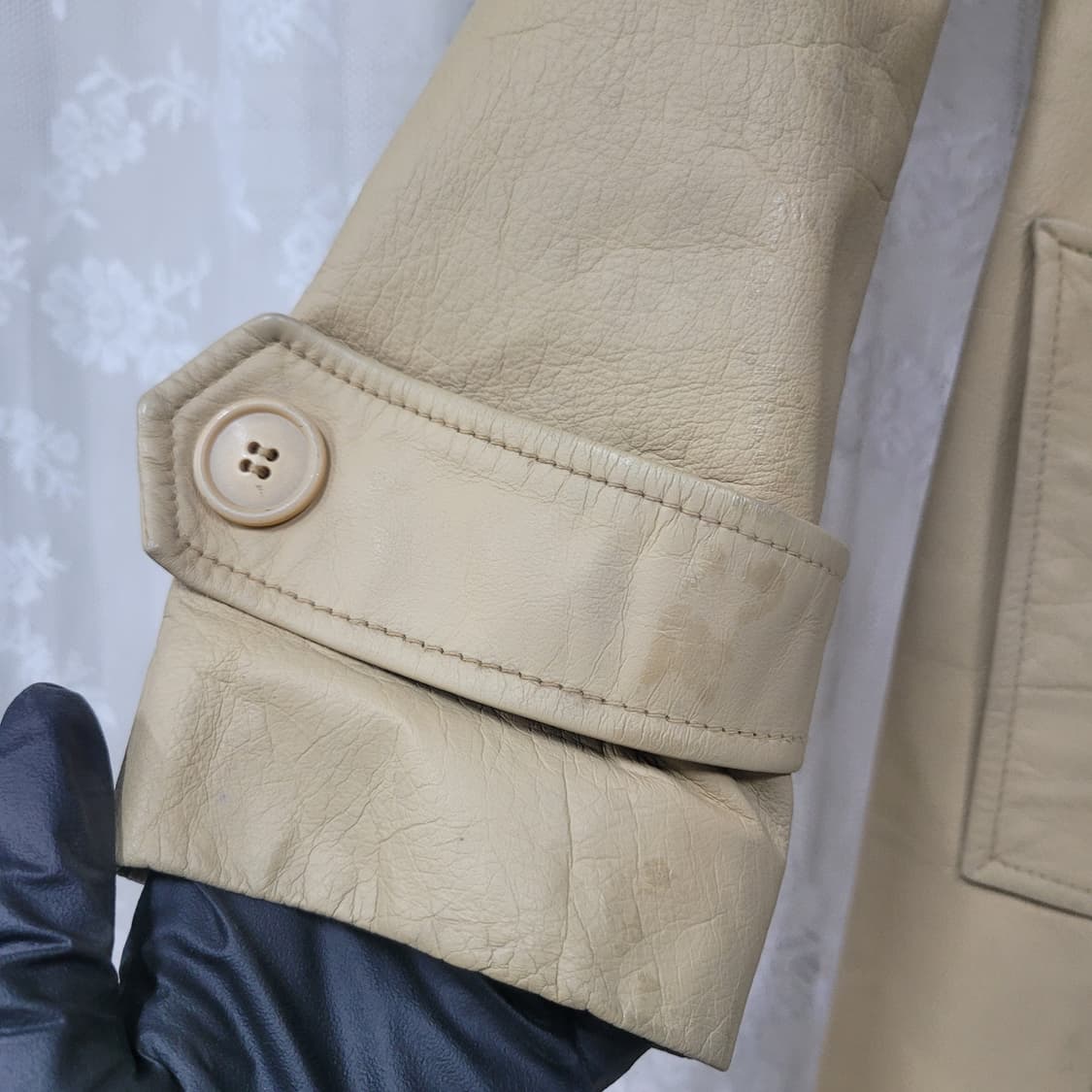 여성 소가죽 트랜치코트  상품이미지6