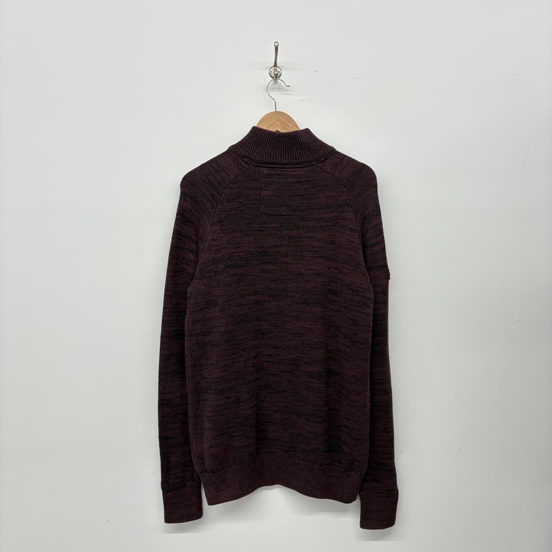 디젤 하프넥 니트 버건디 여/XXL 상품이미지2