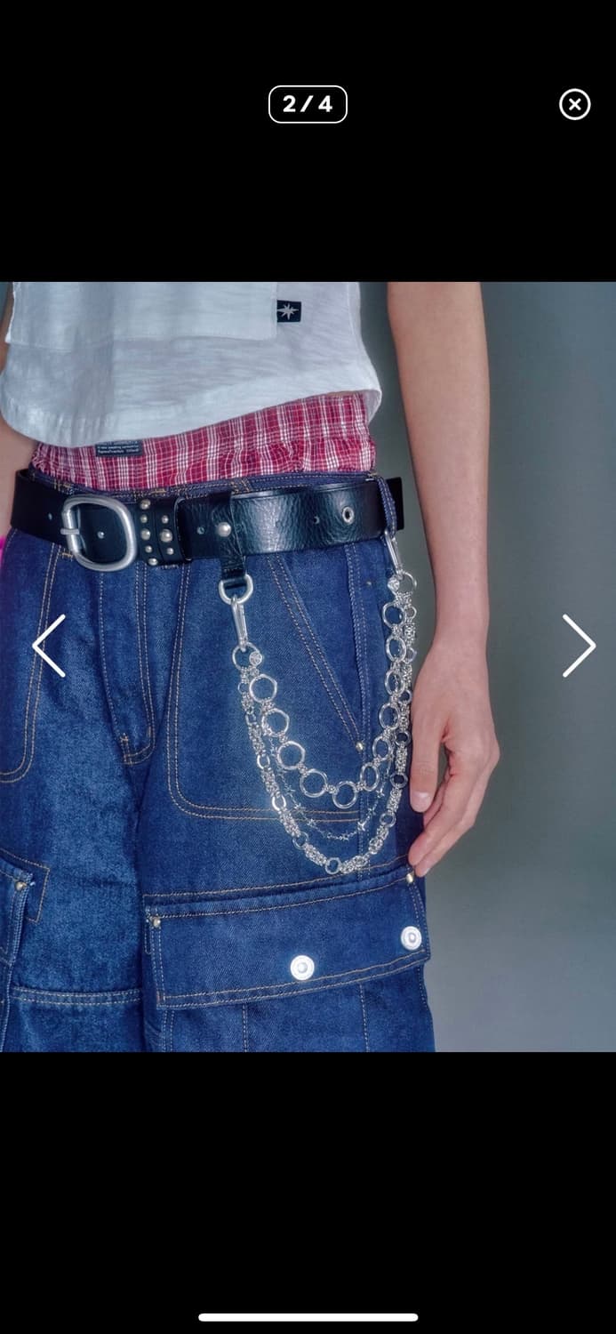 [OS] 베이컨트 아카이브 실버 스타 키링 체인 상품이미지2