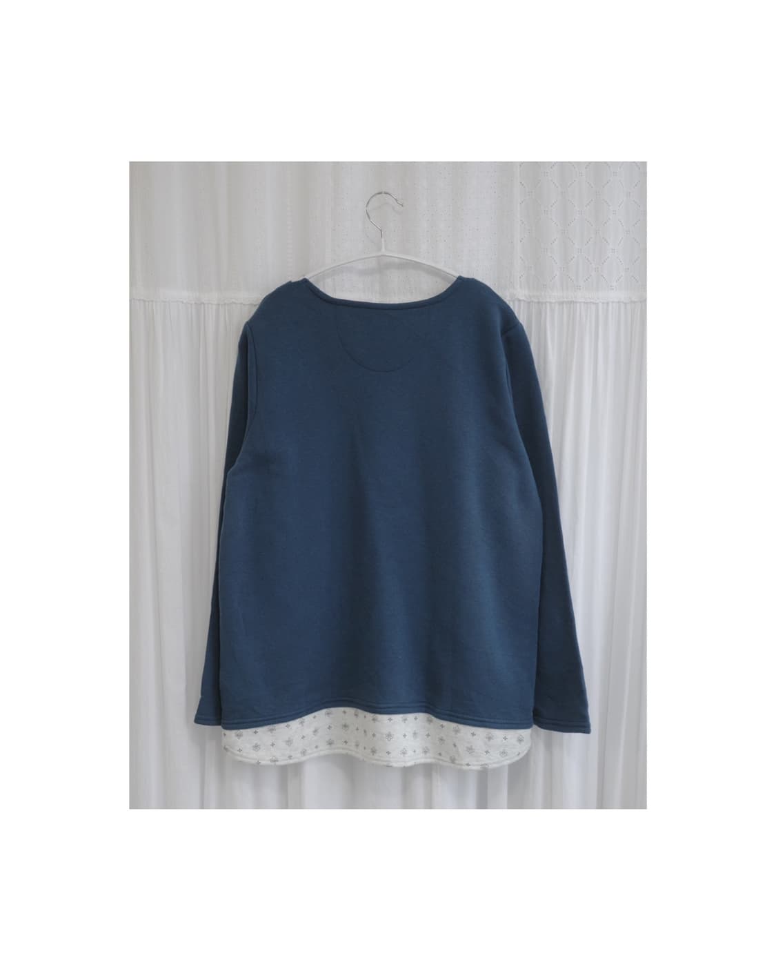 Blue Ethnic Layered Top 상품이미지3