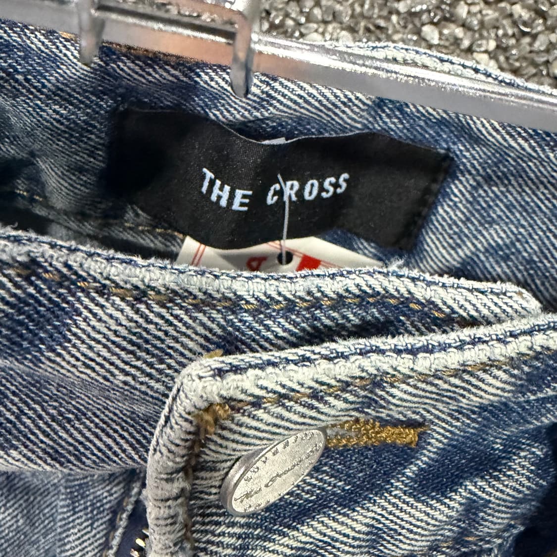 빈티지 더크로스 빅포켓 데님 벌룬 팬츠 B3657 상품이미지4