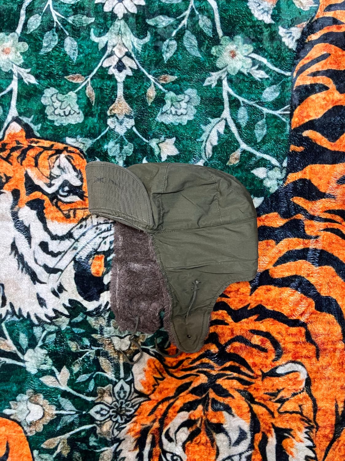 50s korean war pile cap (7 1/4) 상품이미지1