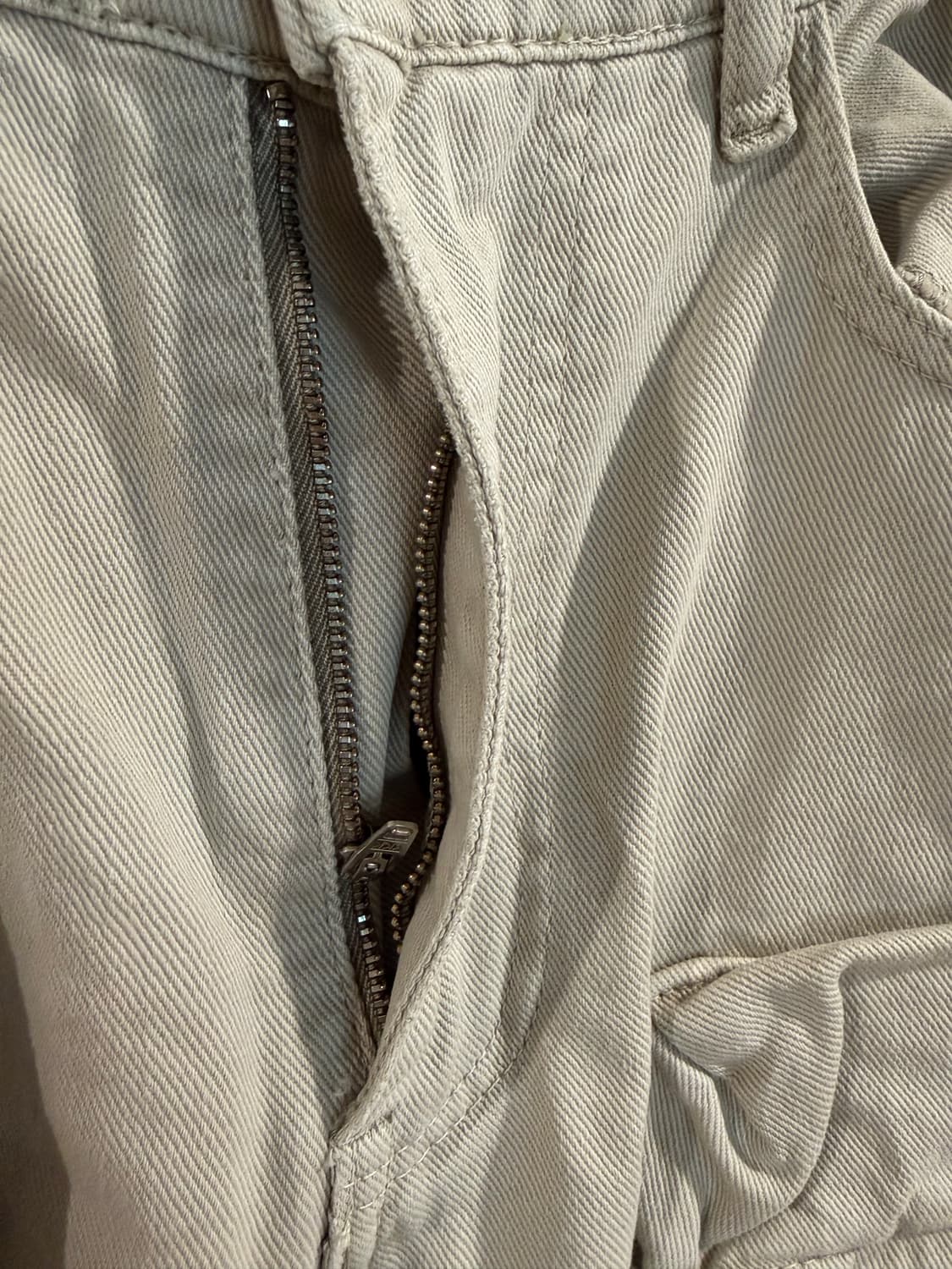 자라 유틸리티 카고 팬츠 베이지  상품이미지5