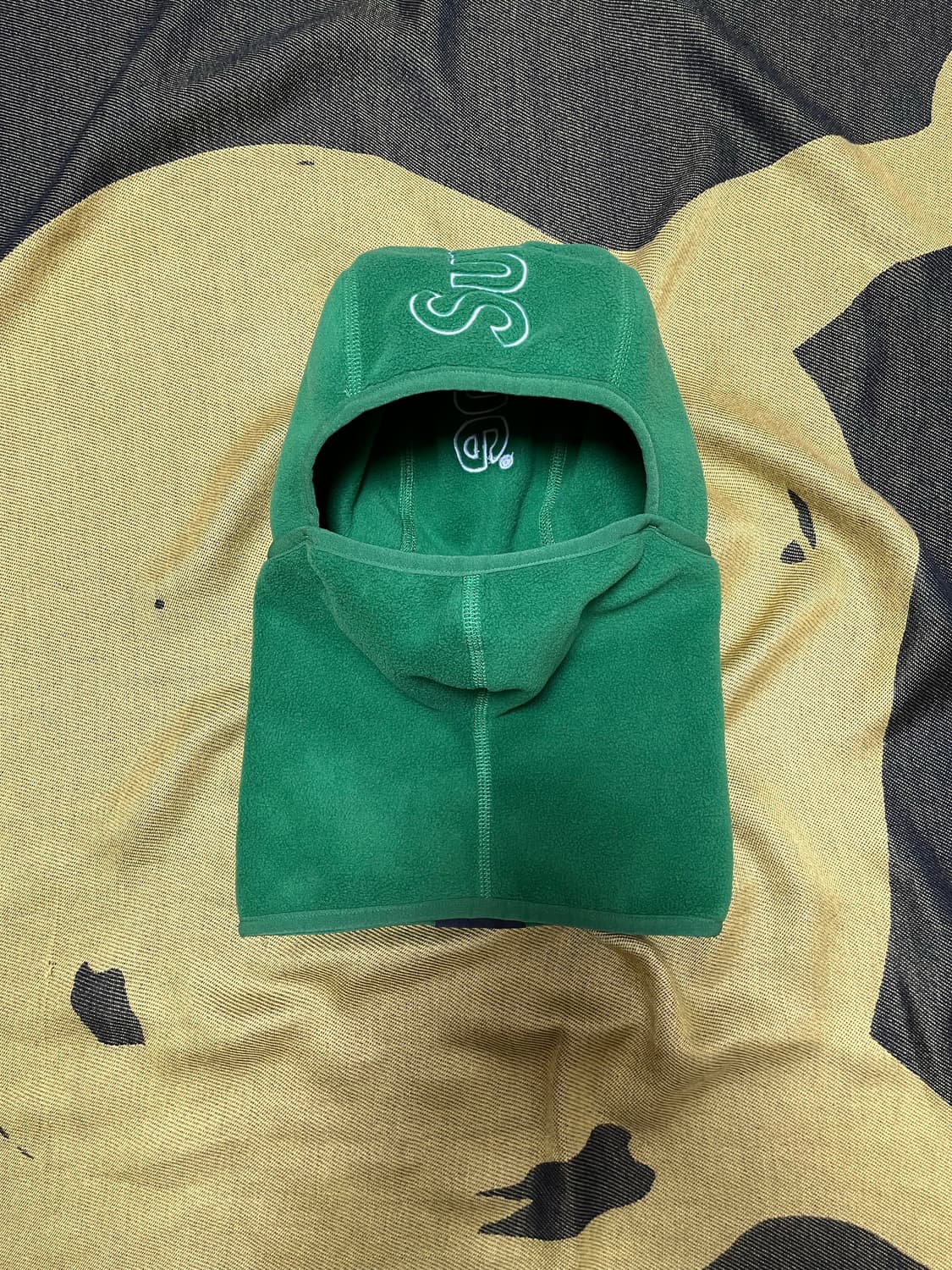 슈프림 폴라텍 바라클라바 그린 상품이미지3