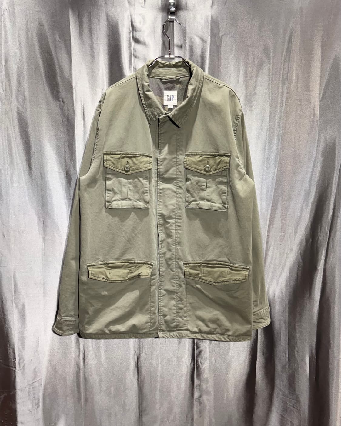 L GAP 밀리터리 4포켓 카모 안감 야상 자켓 상품이미지2