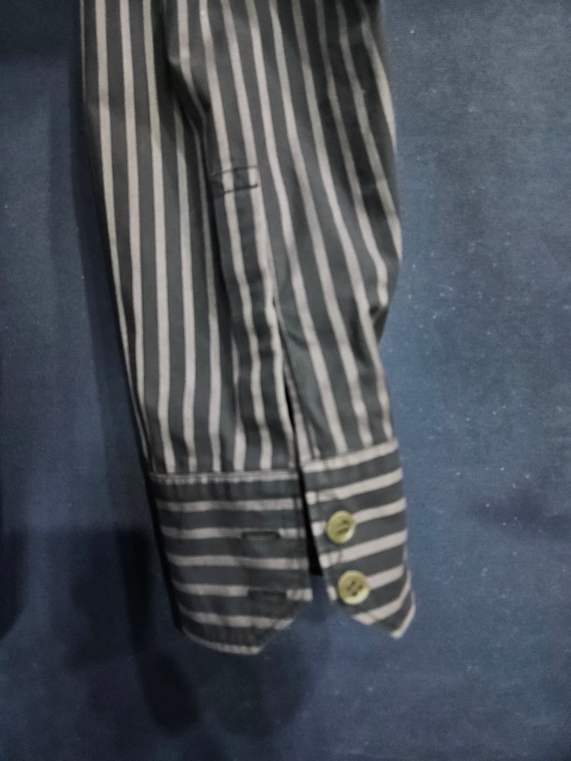 타임옴므 스트라이프 줄무늬 남성 슬림핏 95 긴팔셔츠  상품이미지5