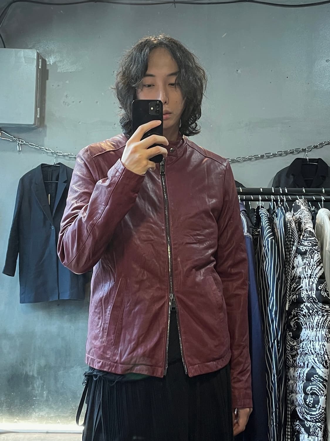 조르지오 브라토 레더 자켓 상품이미지2