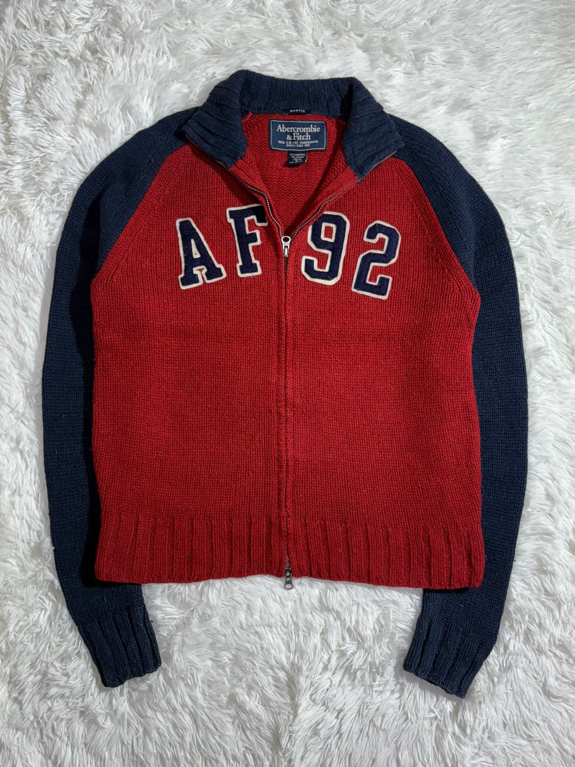 아베크롬비 램스울 투웨이 니트집업  상품이미지4